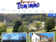 Tablet Screenshot of dom-immo.fr